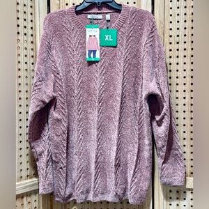 Orvis Women's Crew Neck Long Sleeve Chenille Sweatshirt